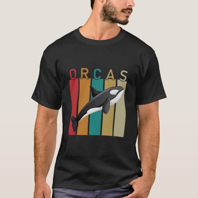 Camiseta Orca - Orcas do Oceano (Frente)
