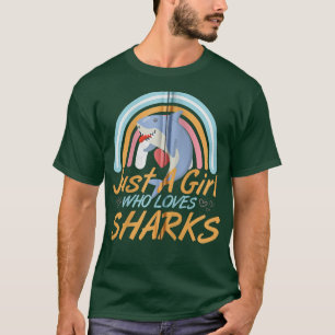 Camiseta Orca Plush Shark Tee Tee Women Shark Shark Mouth Z
