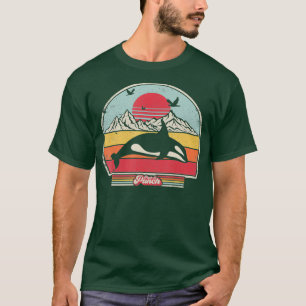 Camiseta Orca Retro Style Killer Whale