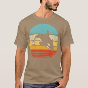 Camiseta Orca Retro Vintage 60s 70s Sunset for Men Women Bo