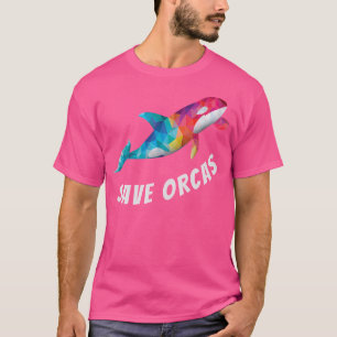 Camiseta Orca Salva Orcas Matadora Baleia Verão Praia Ocean
