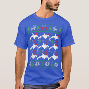 Camiseta Orca SantaBaleia de Natal Feia790