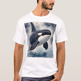Camiseta Orca Stormy waves