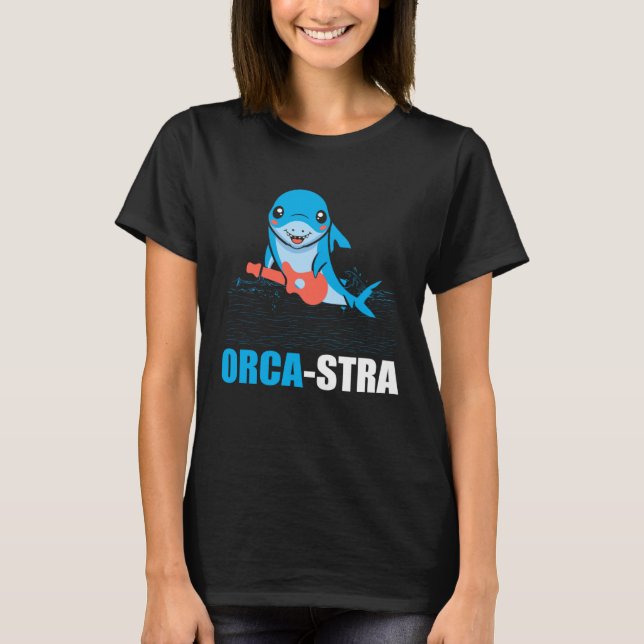 Camiseta Orca-stra Ocean Orca Sea Mamal Lover (Frente)