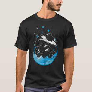 Camiseta Orca Swea, Baleia Assassina Animal do Oceano