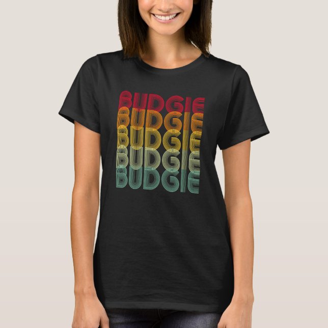 Camiseta Orçamento do Bird Retro Vintage Budget (Frente)
