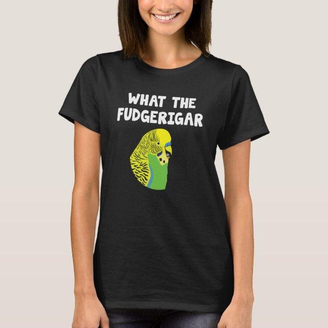 Camiseta Orçamento do Papagaio-Pássaro Parrot (Frente)