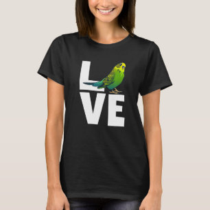 Camiseta Orçamento Para Mulheres Bugerigar Papagaio Puffin