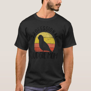 Camiseta Orçamento Profissional Mãe Parakeet Bird Budgeriga