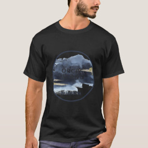 Camiseta Orcas Island Washington San Juans Watercolor Desig