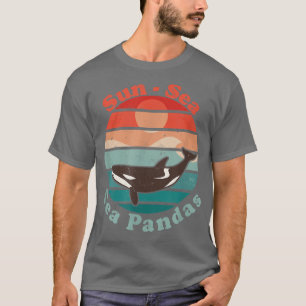 Camiseta Orcas Marine Biologist Sun - Mar - Pandas do Mar