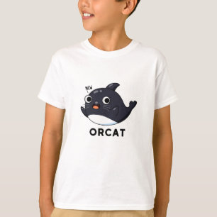 Camiseta Orcat Funny Cat Orca Pun