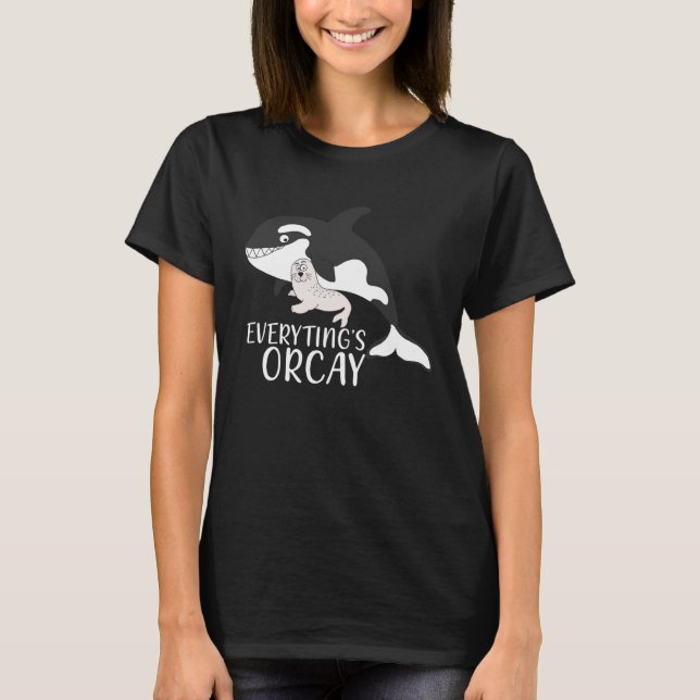 Camiseta Orcay Orca Whale Animal (Frente)