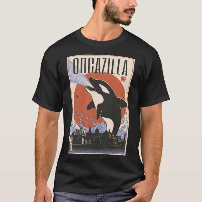 Camiseta Orcazilla Asia Whale (Frente)