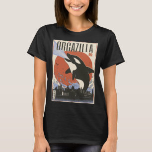 Camiseta Orcazilla Baleia da Ásia