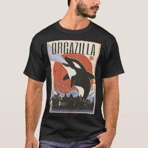 Camiseta Orcazilla Baleia da Ásia