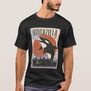 Camiseta Orcazilla, Orca, Matadora do Monstro Japonês