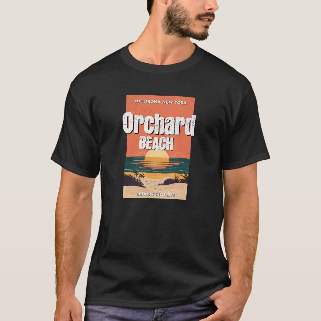 Camiseta Orchard Beach no Bronx, Nova Iorque (Frente)