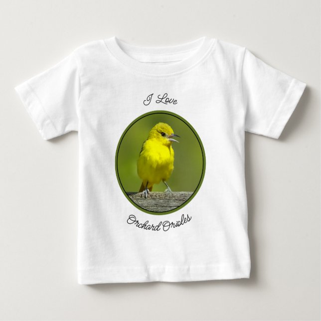 Camiseta Orchard Oriole - Fotografia original (Frente)