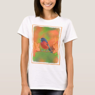 Camiseta Orchard Oriole Songbird Pintura Original