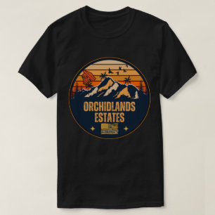 Camiseta Orchidlands Estates, Havaí