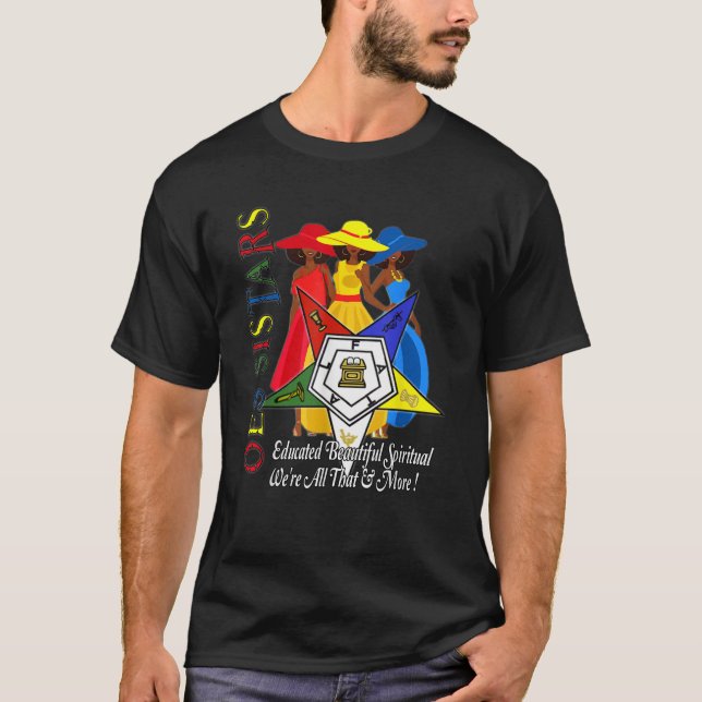 Camiseta Ordem Da Estrela Oriental OES Ring Diva Sistar (Frente)