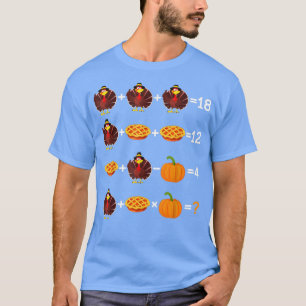 Camiseta Ordem de Ação de Graças de Professor de Matemática