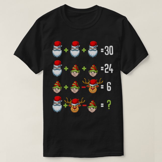 Camiseta Ordem de Operações do Professor de Matemática Test (Frente do Design)