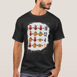 Camiseta Ordem de Operações Teste de Matemática Obrigado Tu