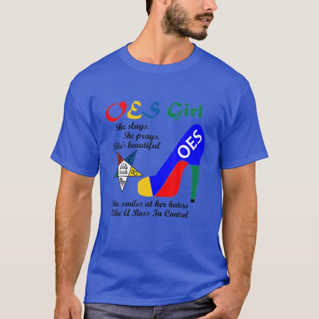 Camiseta Ordem De Plataforma Da Rapariga OES Do Pai Da Estr (Frente)