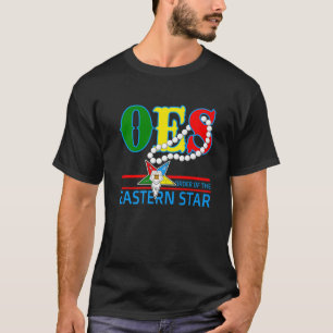 Camiseta Ordem Do Colar De Estrelas OES Da Mãe Da Estrela O