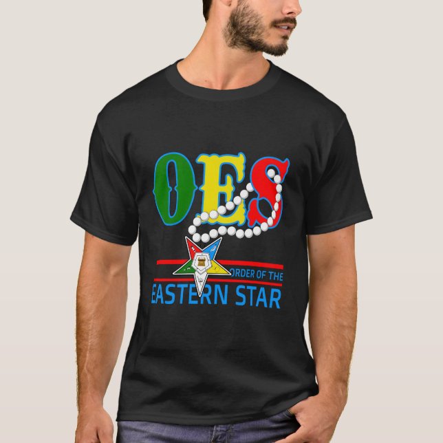 Camiseta Ordem Do Colar De Oes Star Da Mãe Da Estrela Orien (Frente)