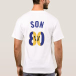 Camiseta Ordem especial 80 Birthday SON<br><div class="desc">Ordem especial para 80 aniversário</div>