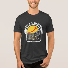 Camiseta Ordem para Desordem, Presente para Estudante de ST