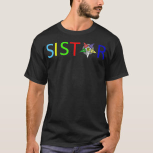 Camiseta Ordem Sistar Masonic OES da Estrela Oriental