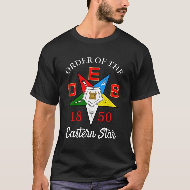 Camiseta Orden 1850 Da Estrela Oriental Da Mãe De Oes (Frente)