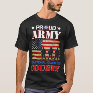 Camiseta Ordenado Exército Nacional de Guardas Primo EUA Ba