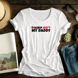 Camiseta Ordenante anti-Trump slogan vermelho elegante