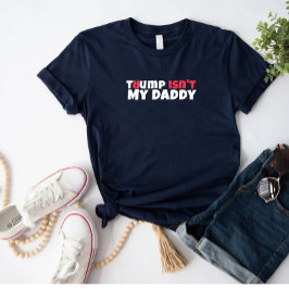 Camiseta Ordenante anti-Trump slogan vermelho elegante