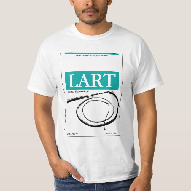 Camiseta O'Really - referência do bolso de LART (Frente)