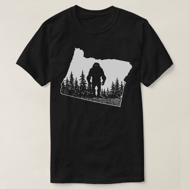 Camiseta Oregon Bigfoot (Frente do Design)