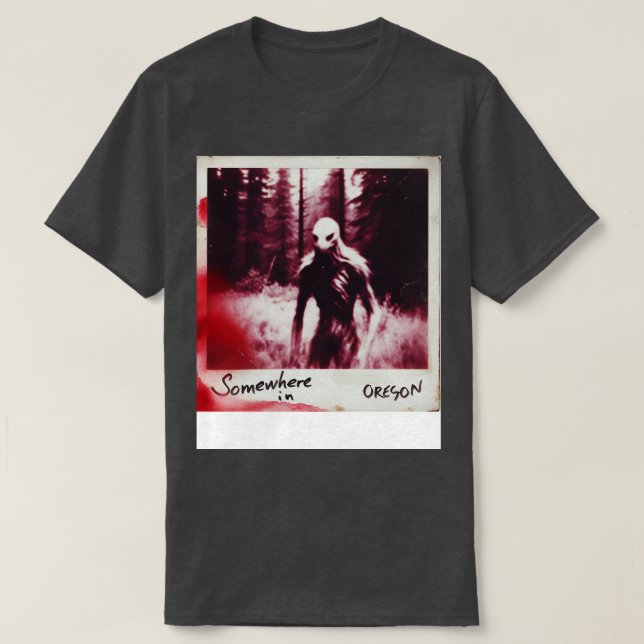 Camiseta Oregon Cryptid (Frente do Design)