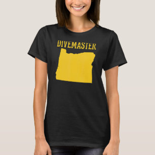 Camiseta Oregon Divemaster Scuba Divino Instrutor Dive Fla