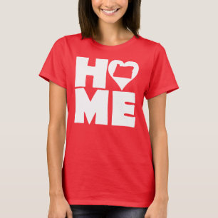 Camiseta Oregon Home Heart State Tees
