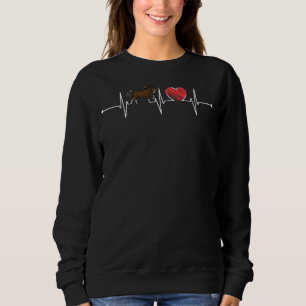 Camiseta Oregon Morgan Horse Heartbeat Ekg Equestrian Horse