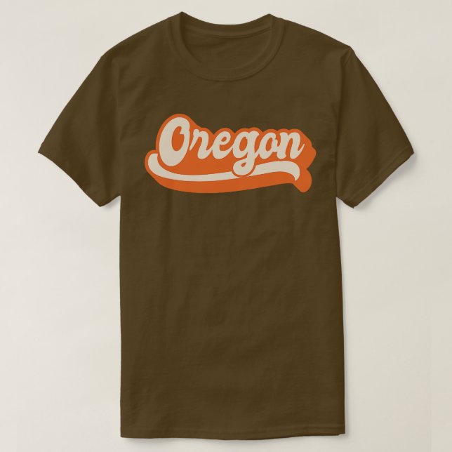 Camiseta Oregon Retro (Frente do Design)
