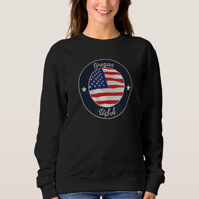 Camiseta Oregon State Souvenir Retro Graphic (Frente)
