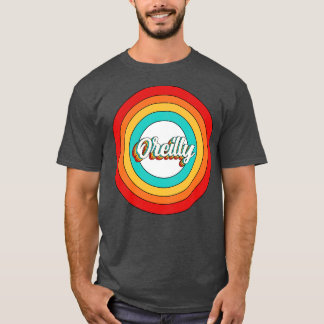 Camiseta Oreilly Name Shirt Vintage Círculo Oreilly