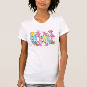 Camiseta Orelhas de Coelhinho da Páscoa Mimi Laço Sedutor C
