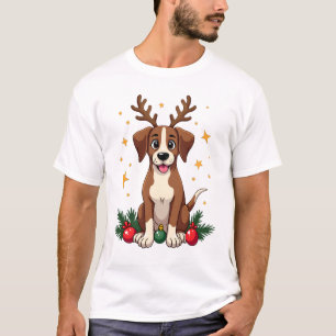 Camiseta Orelhas de Rena Ponteiro